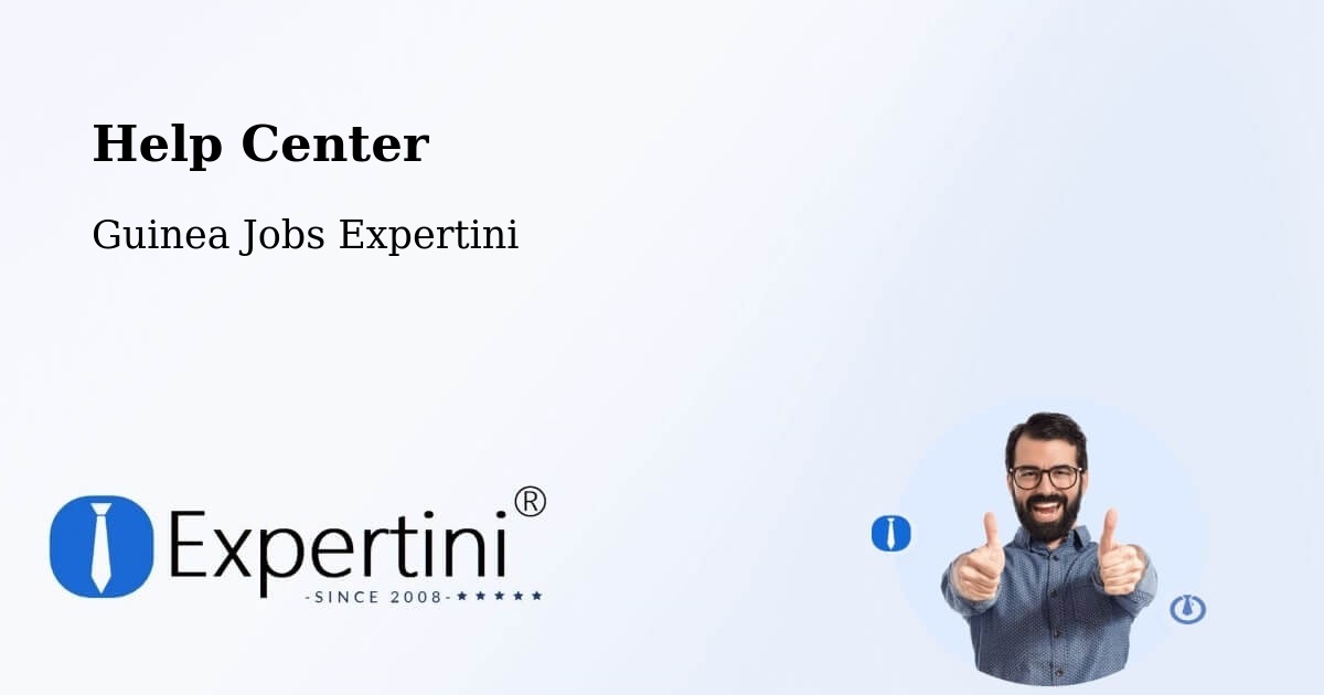 Help Center – Boke Prefecture - Guinea Jobs Expertini